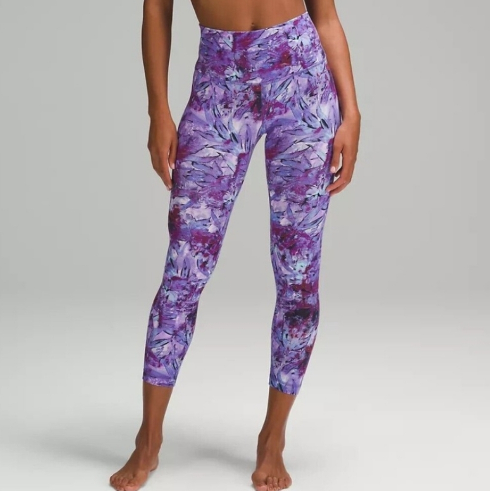 Lululemon Align High-Rise Pant 25" Iridescent Floral Multi 4